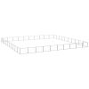 Dog Kennel Silver 1076.4 ft² Steel